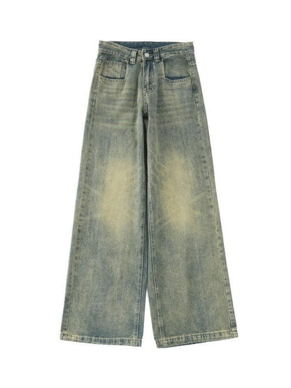 Low Waist, baggy, Straight slimming Jeans.