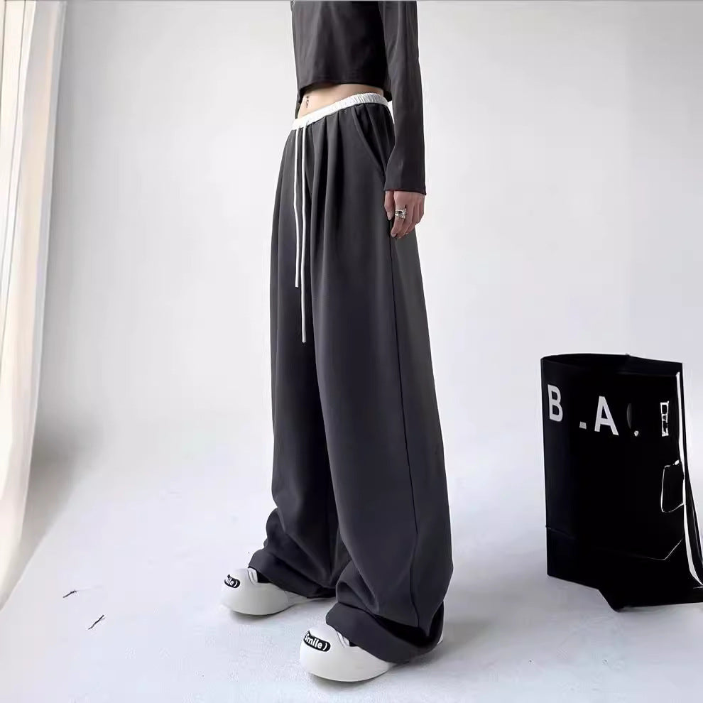 Black straight Sweatpants Women's