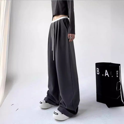 Black straight Sweatpants Women's