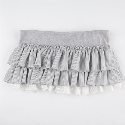 Sweet Ballet Style High Waist Short skirt with safety shorts