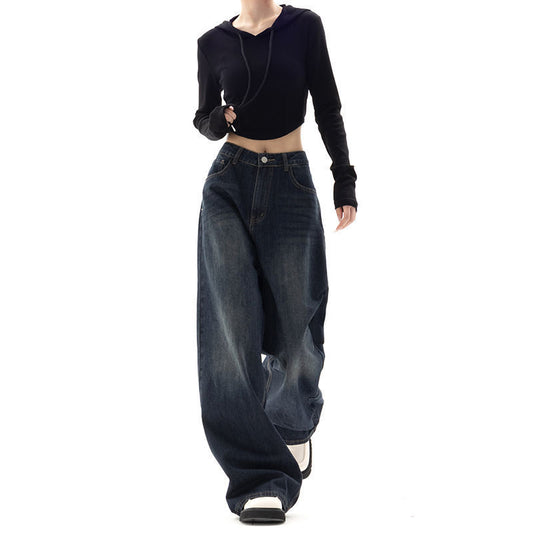 Black Wide puffed Leg Pants