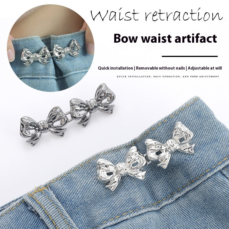Bow waist adjuster buckle
