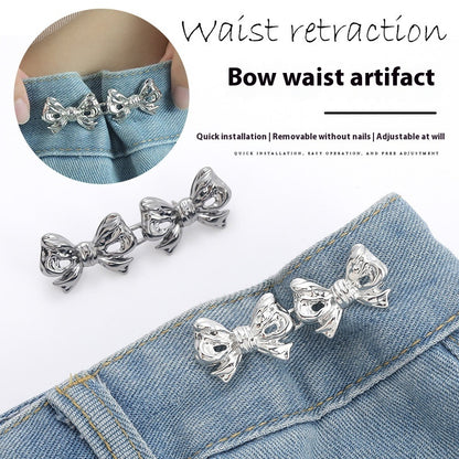 Bow waist adjuster buckle